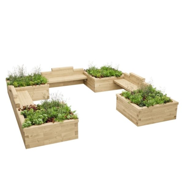 Three Seaters Planter
