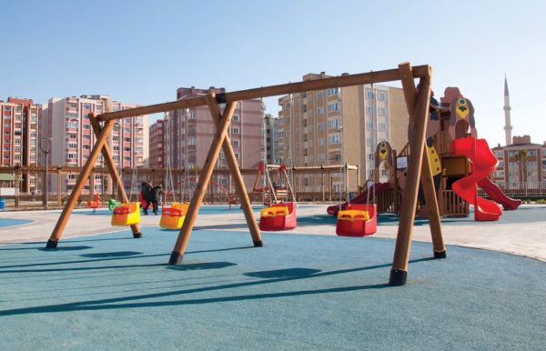 Four Timber Swings